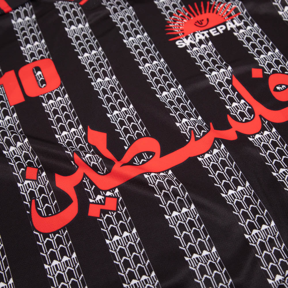 SkatePal - 10 Year Anniversary Sports Jersey - Black / Red