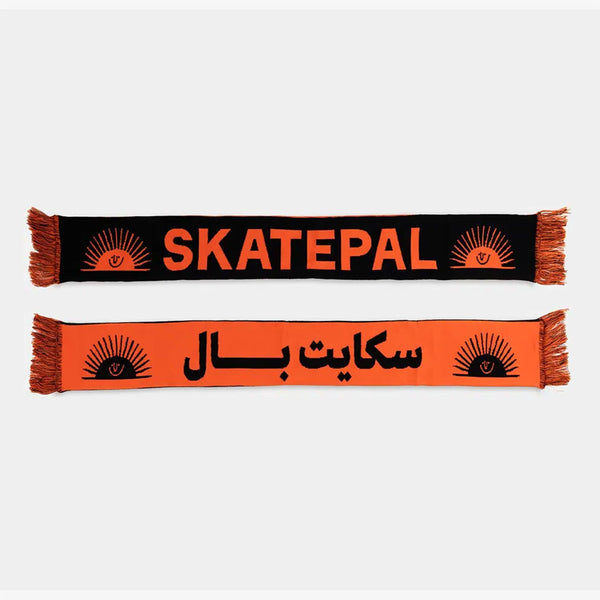 SkatePal - Sun Scarf - Black / Orange