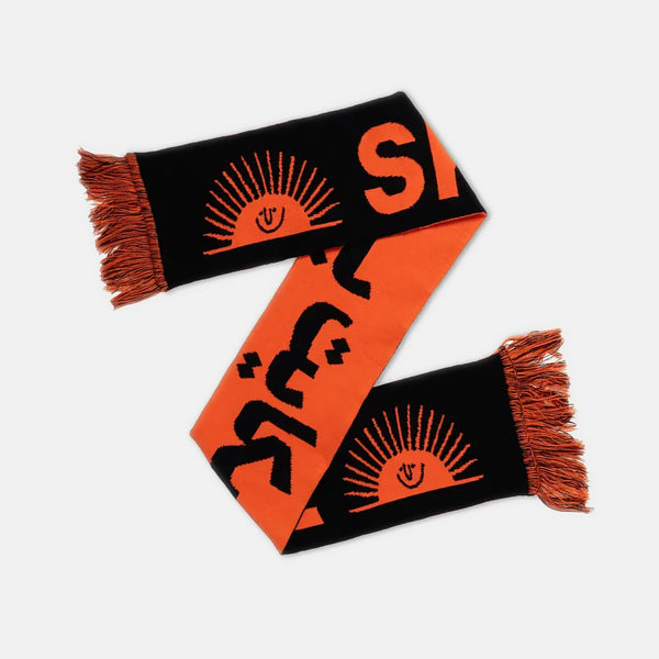 SkatePal - Sun Scarf - Black / Orange