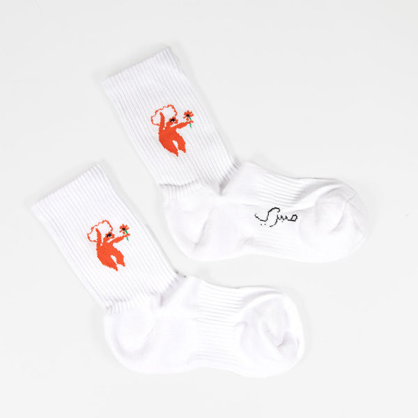 SkatePal - Sabri Sundos Socks - White