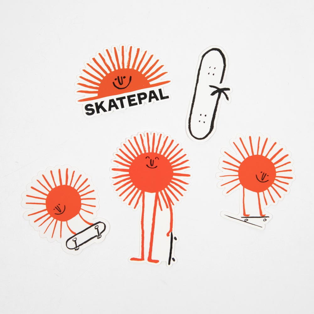 SkatePal - Sun Sticker Pack