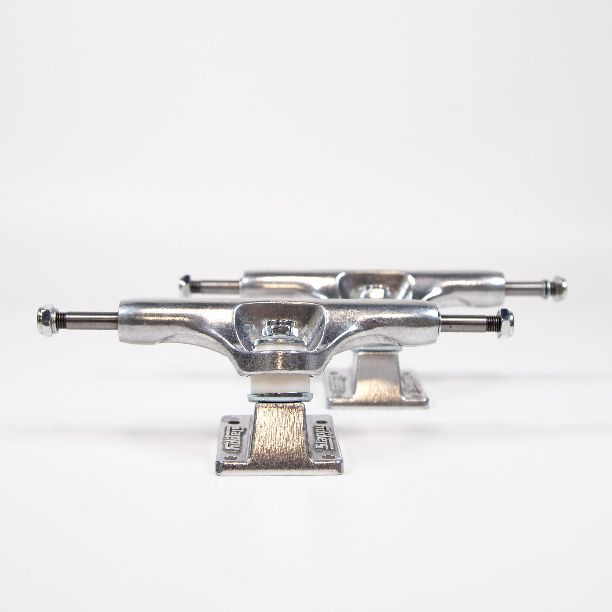 Slappy Trucks - (Pair) 9.5" ST1 Classic Skateboard Trucks - Polished