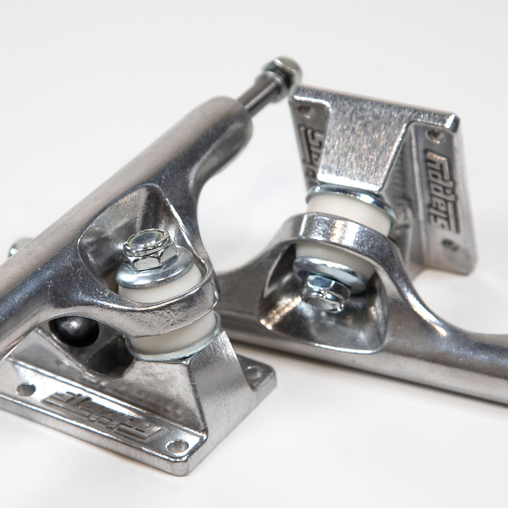 Slappy Trucks - (Pair) 8.25" ST1 Classic Skateboard Trucks - Polished