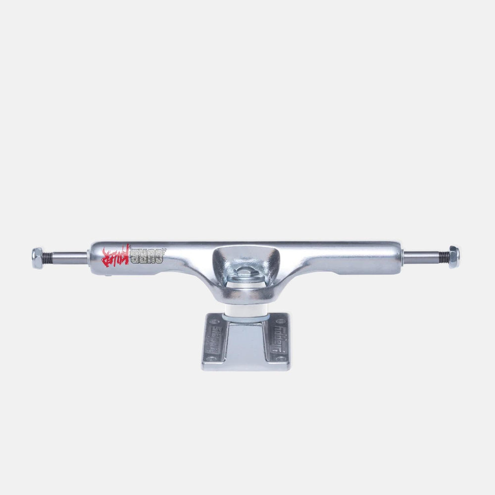 Slappy Trucks - (Pair) 9.0" ST1 Inverted Curb Killer Skateboard Trucks - Polished