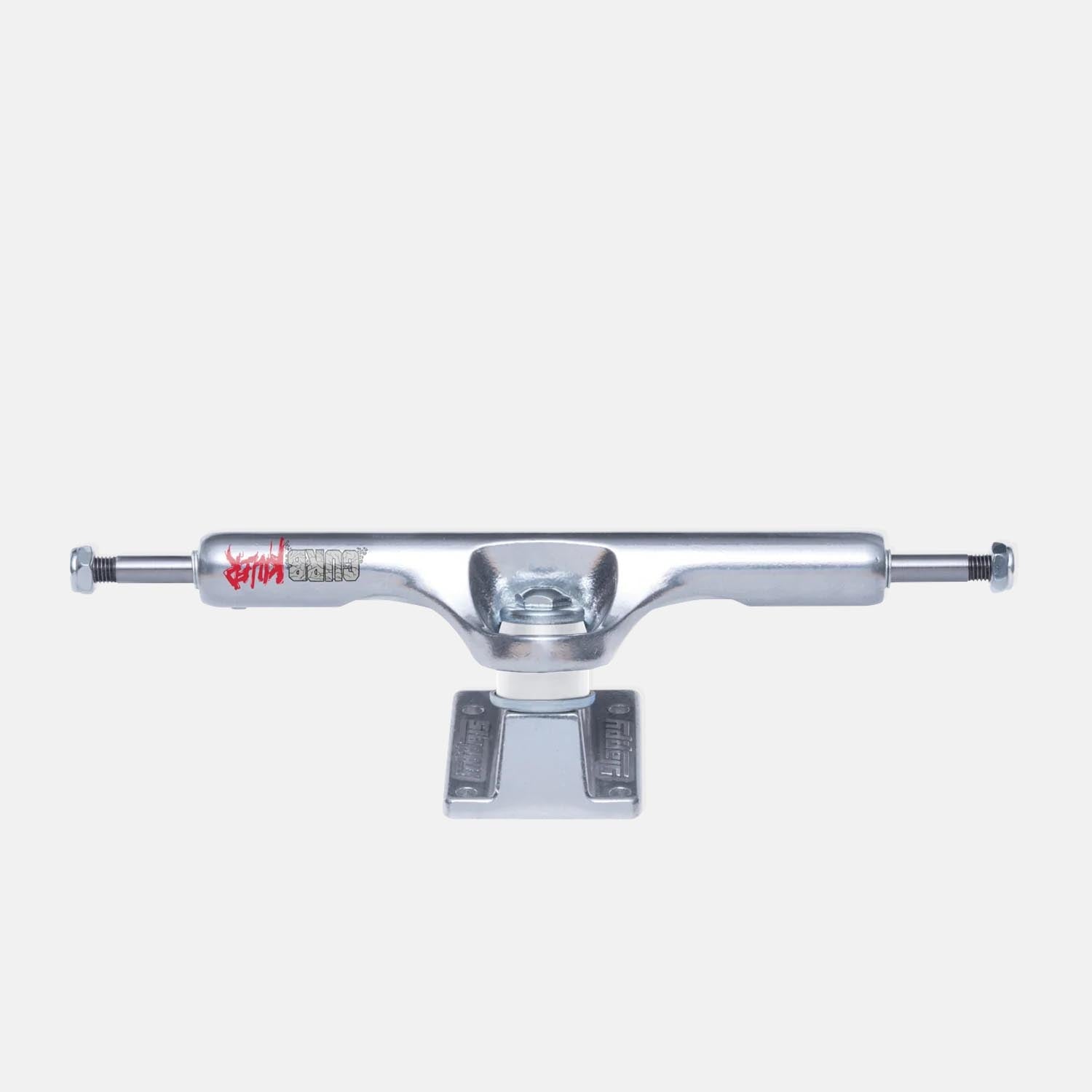 Slappy Trucks - (Pair) 9.0" ST1 Inverted Curb Killer Skateboard Trucks - Polished