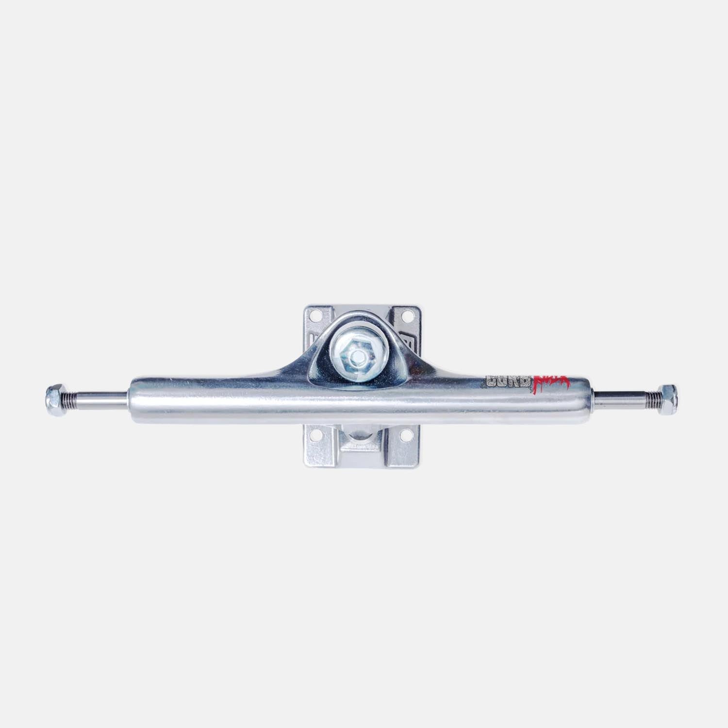 Slappy Trucks - (Pair) 9.0" ST1 Inverted Curb Killer Skateboard Trucks - Polished