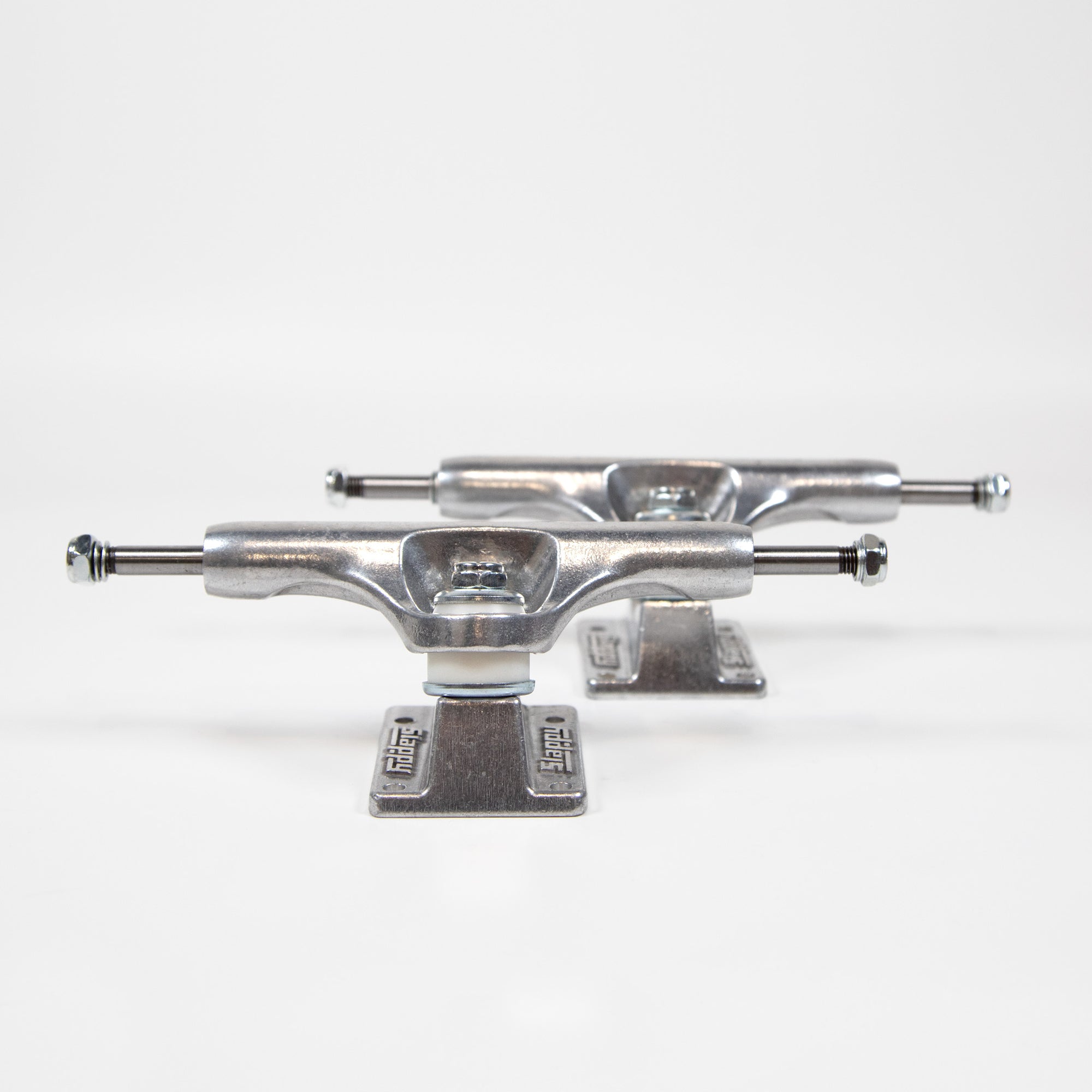 Slappy Trucks - (Pair) 8.5" ST1 Hollow Skateboard Trucks - Polished