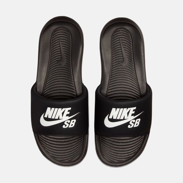 Nike SB - Victori One Sliders - Black / White