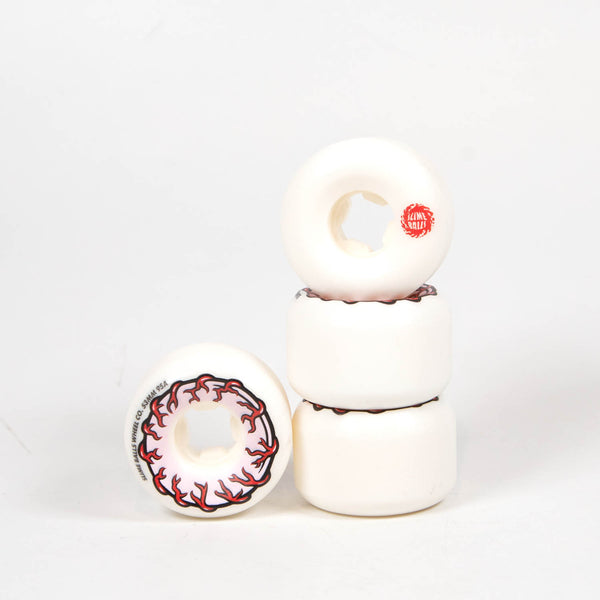 Slime Balls - 53mm (97a) Pink Eyes Mini Skateboard Wheels