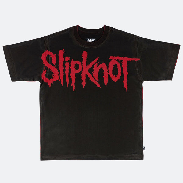 Welcome Skateboards - Slipknot Barcode Overprint T-Shirt - Black
