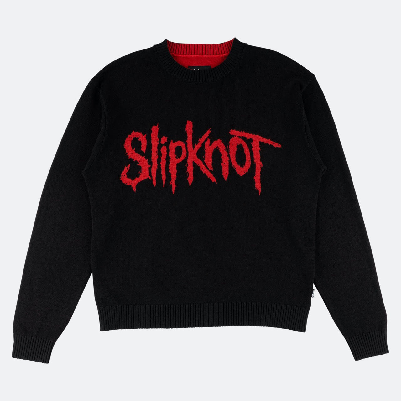 Welcome Skateboards - Slipknot Overprint Knitted Sweatshirt - Black