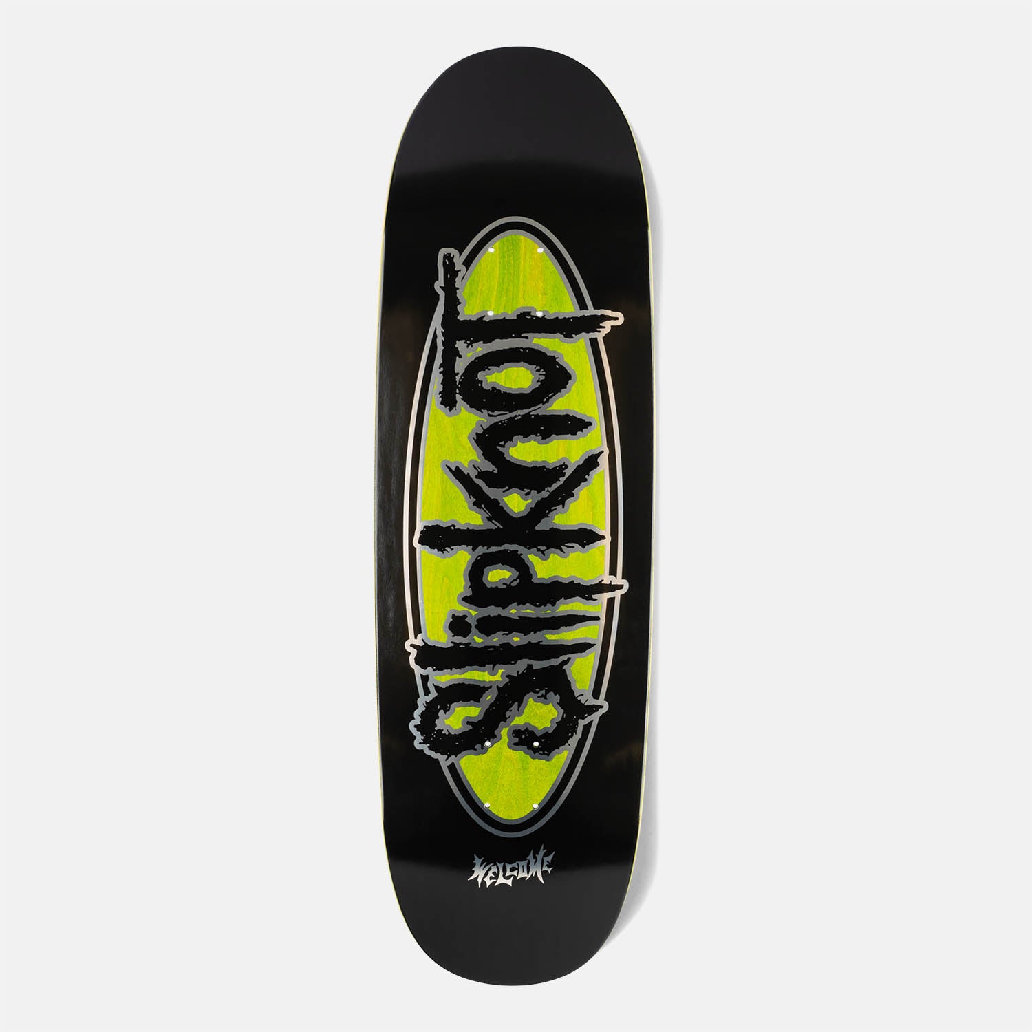 Welcome Skateboards - 9.5" Slipknot Oval Logo On Boline 2.0 Skateboard Deck