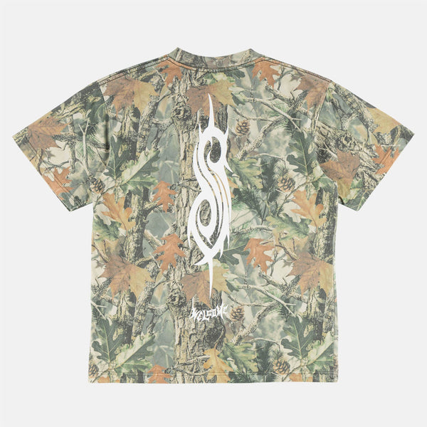 Welcome Skateboards - Slipknot Oval T-Shirt - Camo