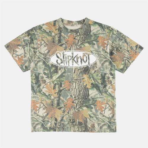 Welcome Skateboards - Slipknot Oval T-Shirt - Camo
