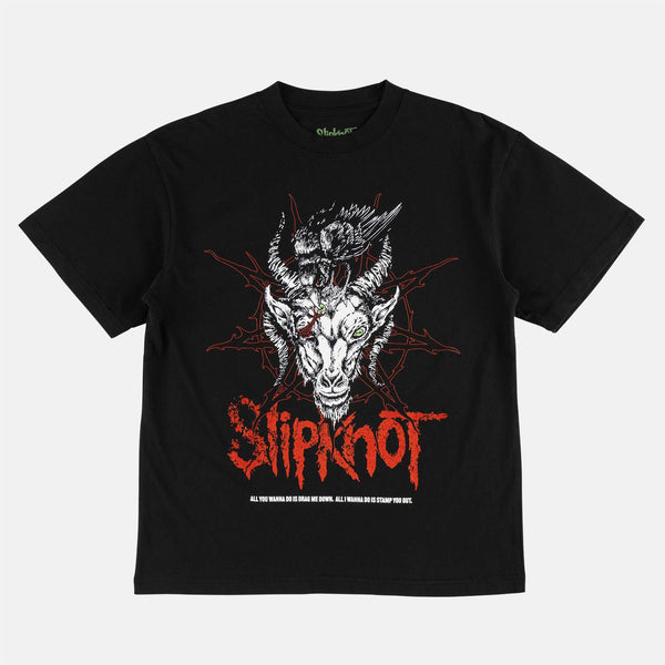 Welcome Skateboards - Slipknot Spit it Out T-Shirt - Black