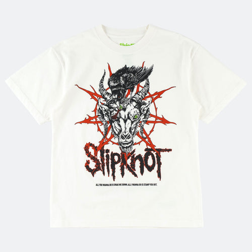 Welcome Skateboards - Slipknot Spit it Out T-Shirt - White