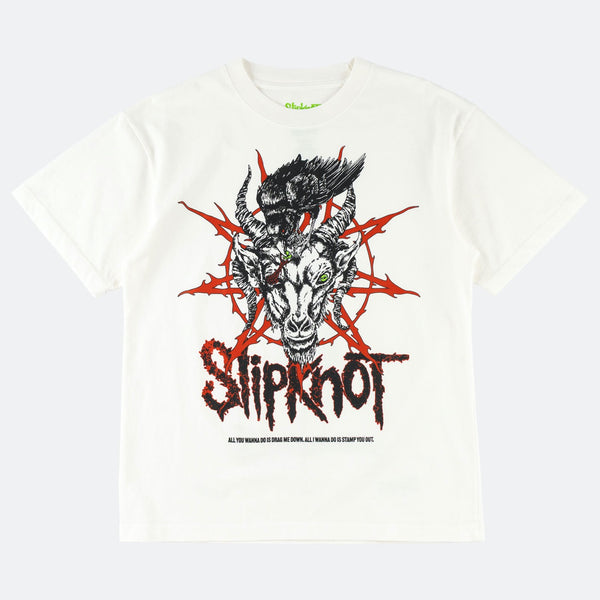 Welcome Skateboards - Slipknot Spit it Out T-Shirt - White