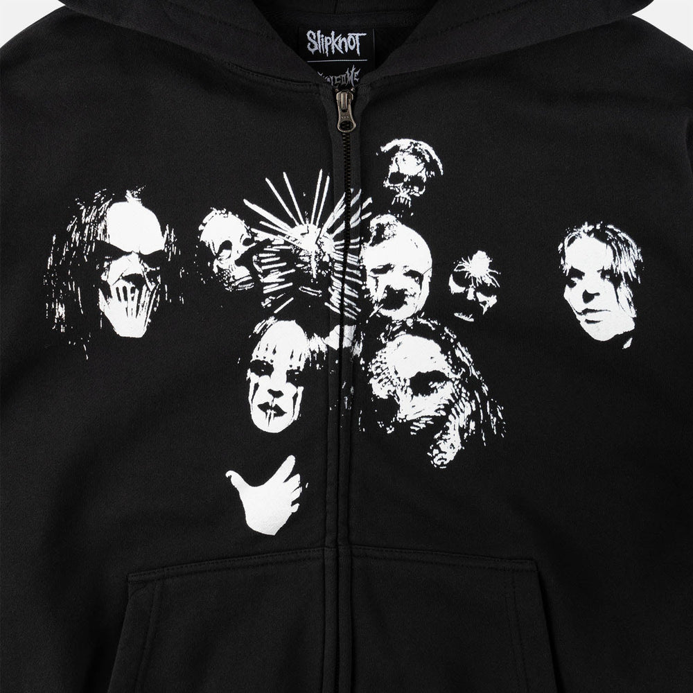 Welcome Skateboards - Nonagram Zipped Hooded Sweatshirt - Black