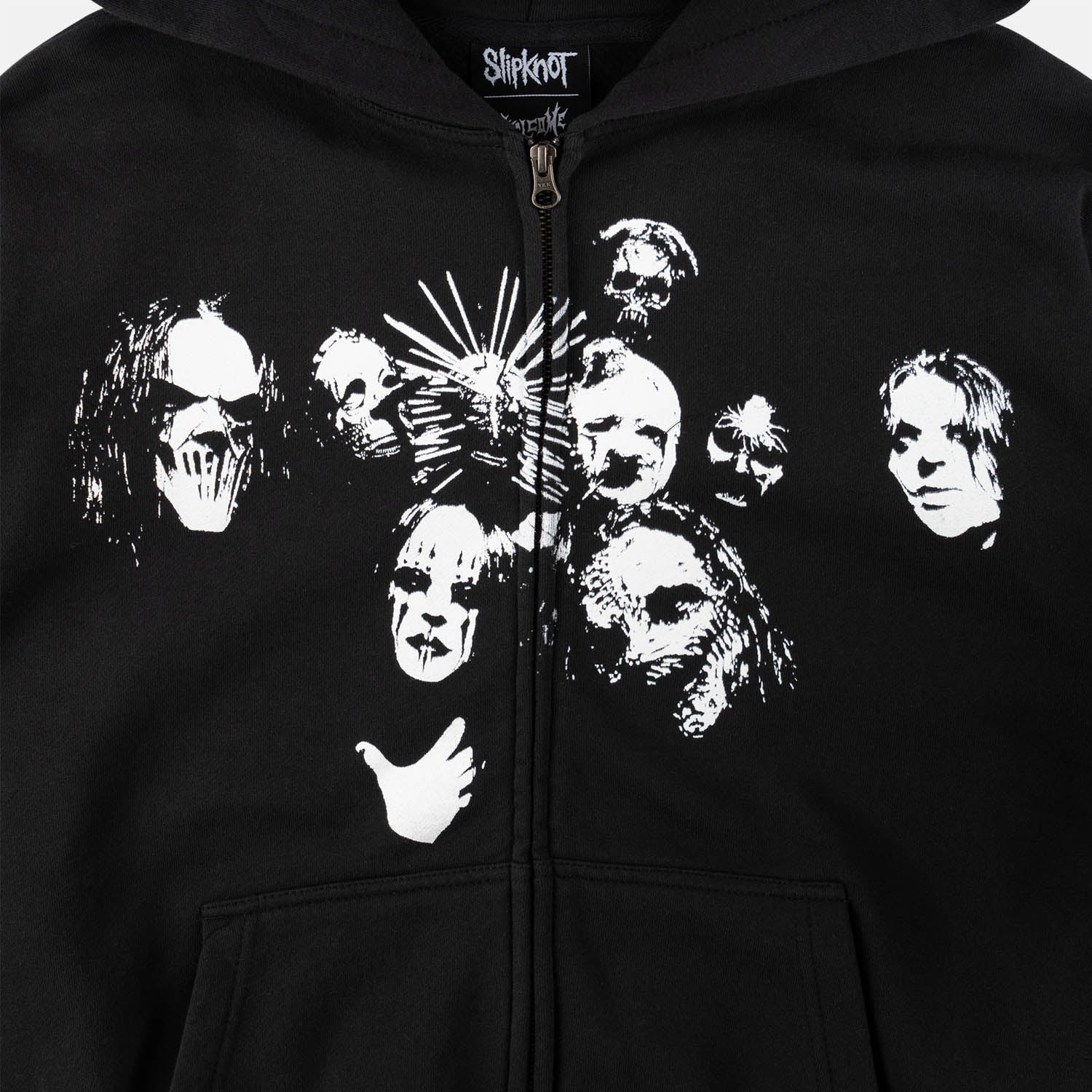 Welcome Skateboards - Nonagram Zipped Hooded Sweatshirt - Black