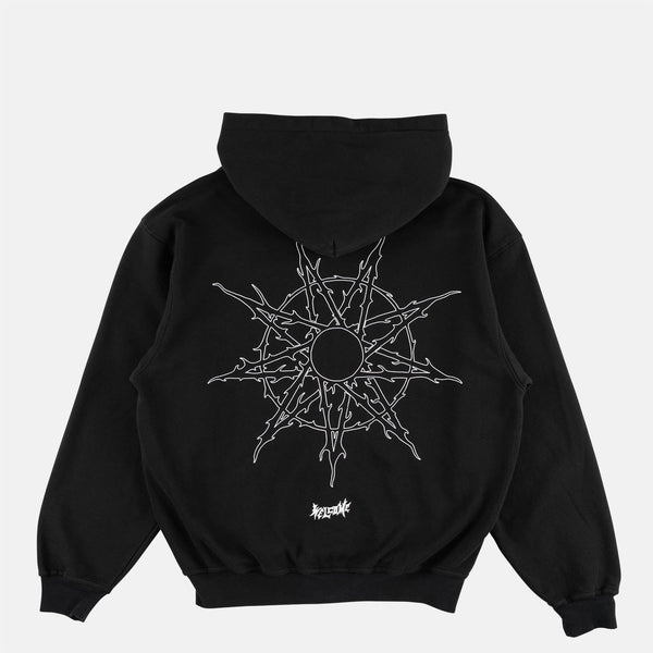 Welcome Skateboards - Slipknot Nonagram Zipped Hooded Sweatshirt - Black