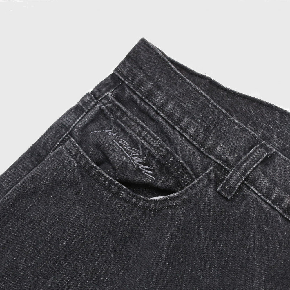 Yardsale - Slub Stain Phantasy Denim Jeans - Black
