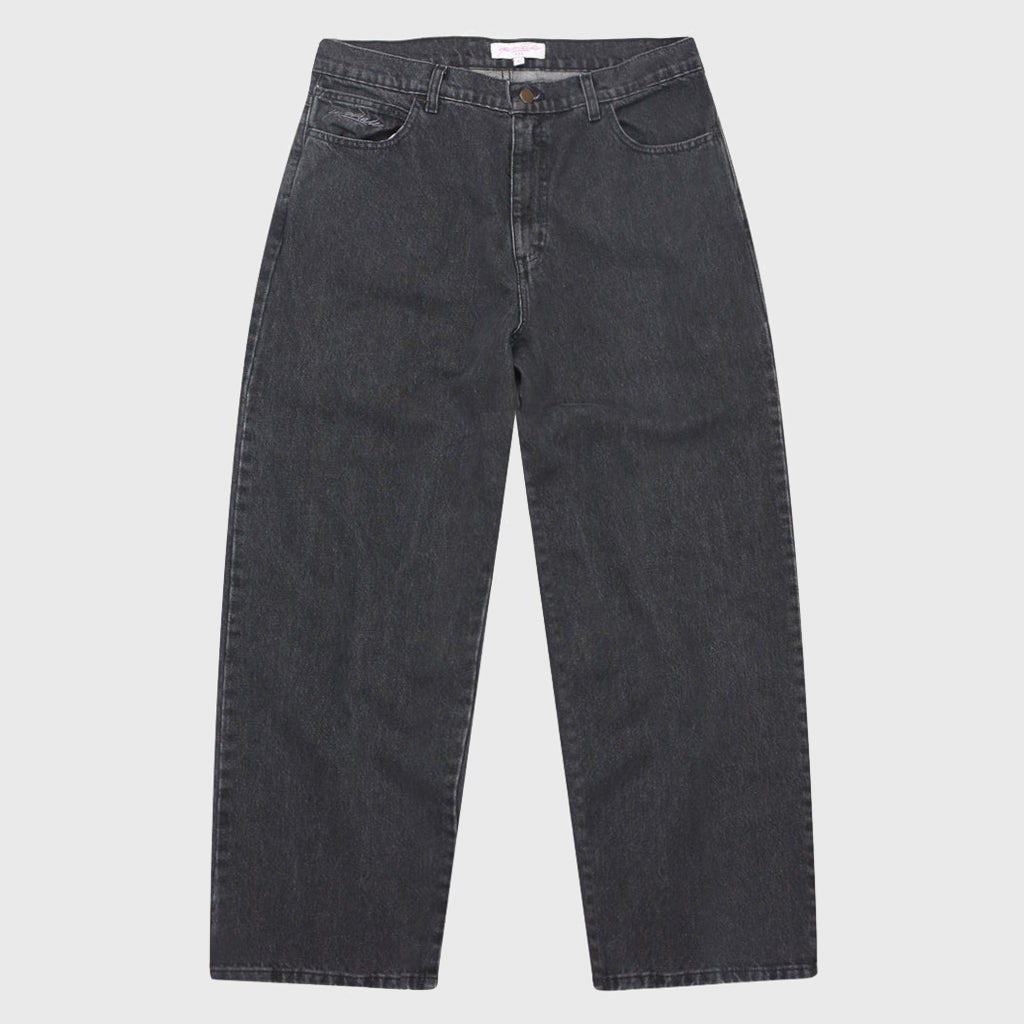 パンツ YARDSALE SLUB STAIN PHANTASY JEANS BLACK Yardsale - Slub Stain Phantasy Denim Jeans - Black | Welcome