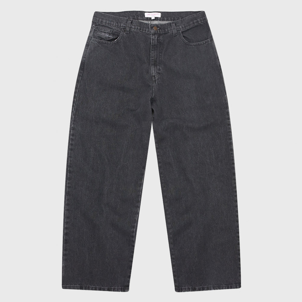 Yardsale - Slub Stain Phantasy Denim Jeans - Black
