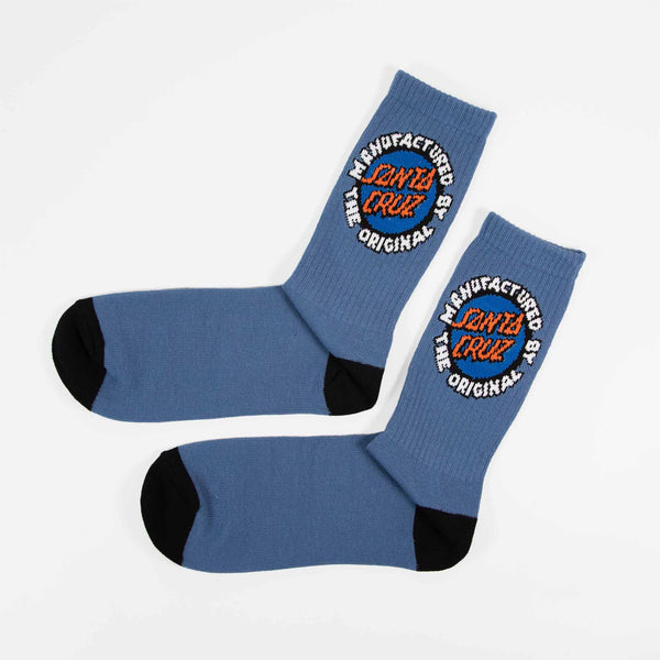 Santa Cruz - Speed MFG Socks - Dusty Blue