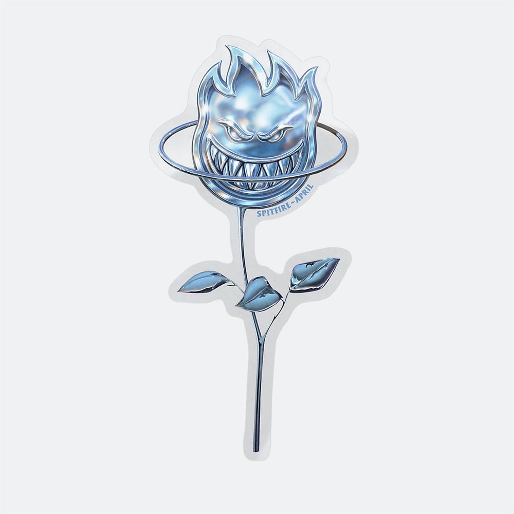 Spitfire - 5" April Bighead Rose Sticker