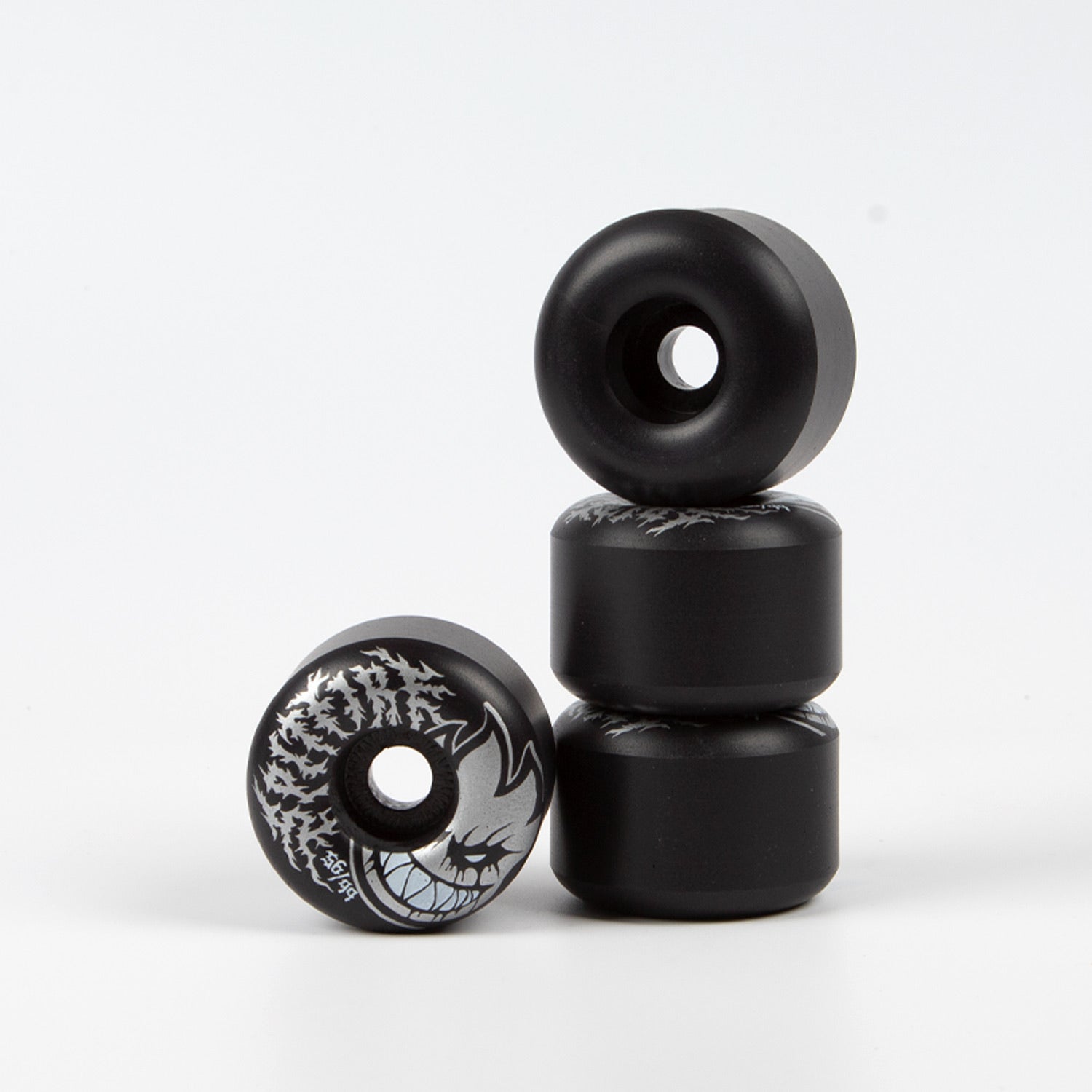 Spitfire - 56mm (99a) Formula Four Deathmask II Bighead Skateboard Wheels - Black (Radial Full)