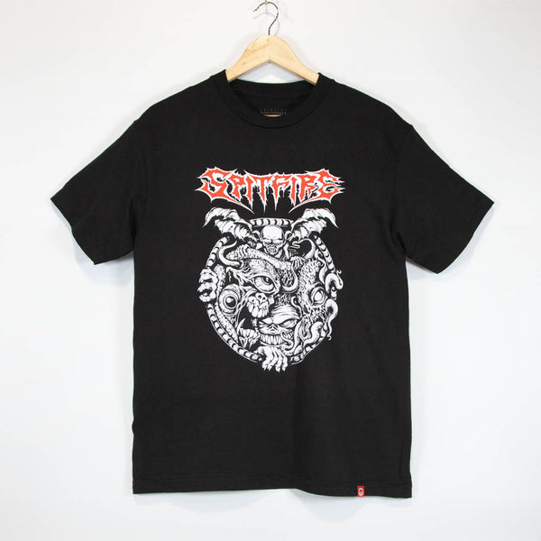 Spitfire - Demon Gate T-Shirt - Black / Red