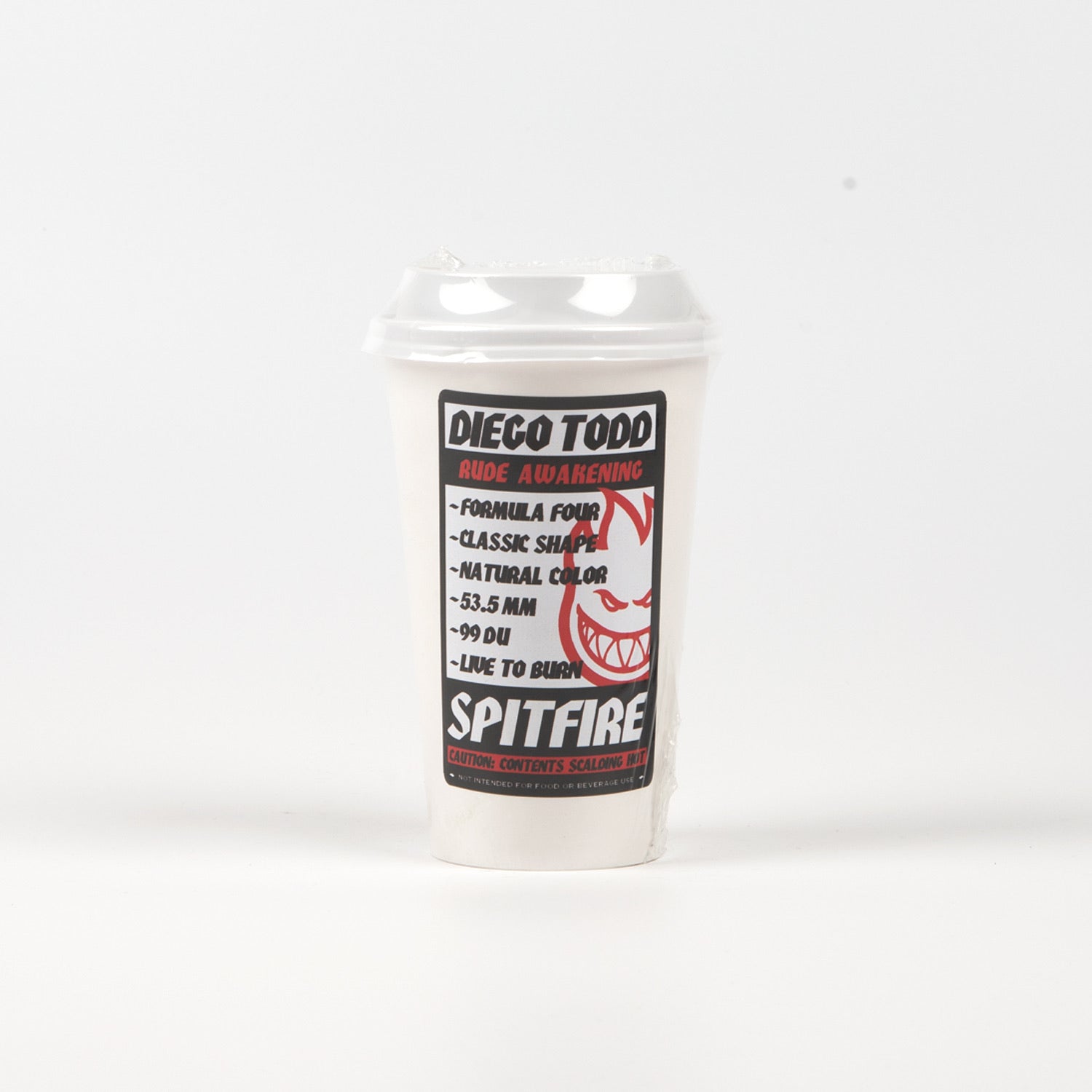 Spitfire - 53.5mm (99a) Diego Todd Formula Four Skateboard Wheels (Classic)