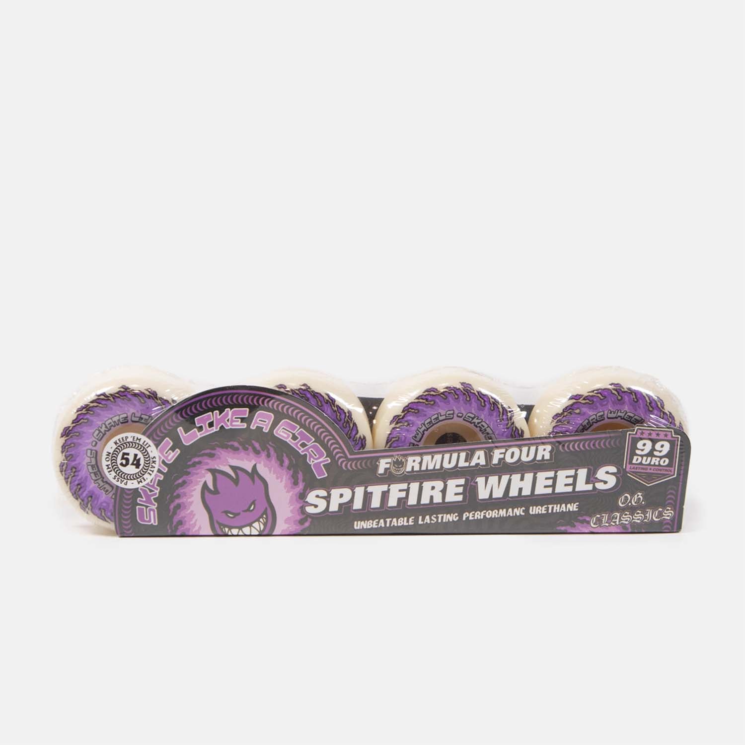 Spitfire - 54mm (99a) Skate Like A Girl Formula Four OG Classics