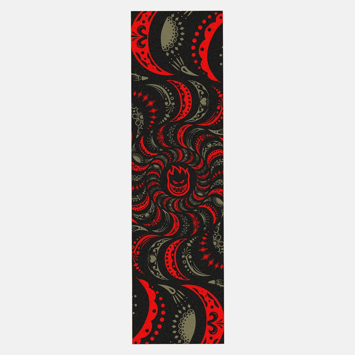 Spitfire - 9" Bighead Griptape - Swirl Red / Black