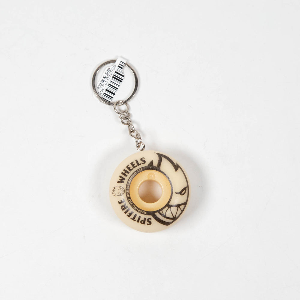 Spitfire - Bighead Wheel Keyring - Natural