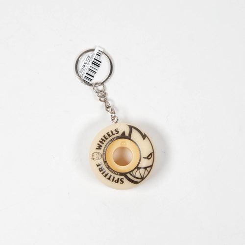 Spitfire - Bighead Wheel Keyring - Natural
