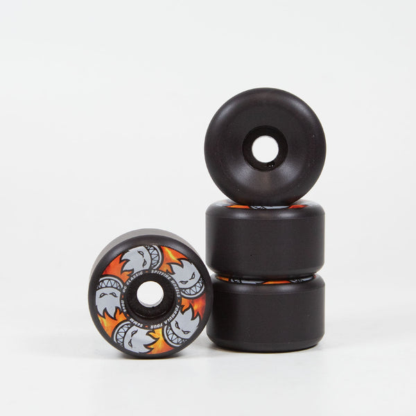 Spitfire - 56mm (99a) Formula Four Multiball Skateboard Wheels (O.G Classic) - Black