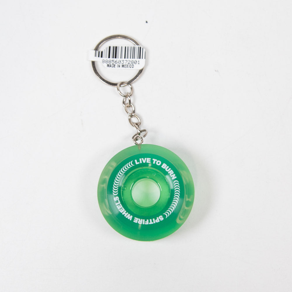 Spitfire - Sapphire Wheel Keyring - Assorted Colours