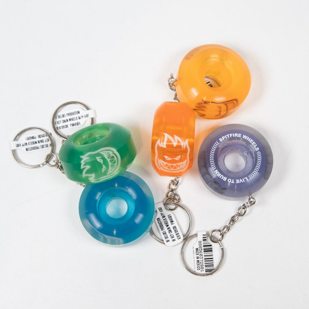 Spitfire - Sapphire Wheel Keyring - Assorted Colours – Welcome
