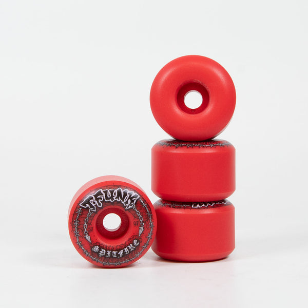Spitfire - 57mm (97a) Formula Four T-Funk Skateboard Wheels (Radial Full) - Red