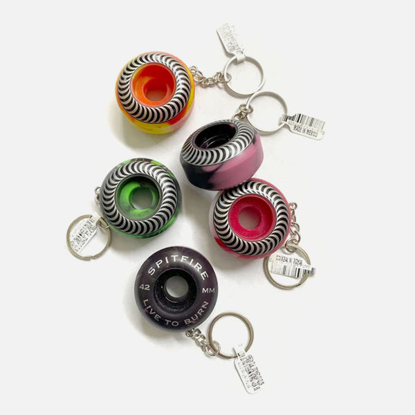 Spitfire - Wheel Keyring - Assorted Colours