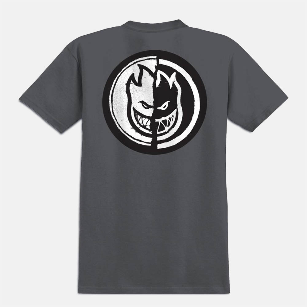 Spitfire - Yin Yang T-Shirt - Black / White