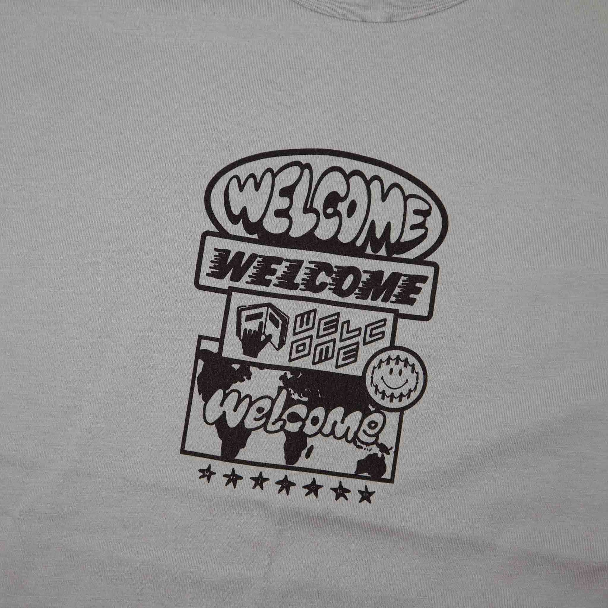 Welcome Skate Store - Stacked T-Shirt - Storm