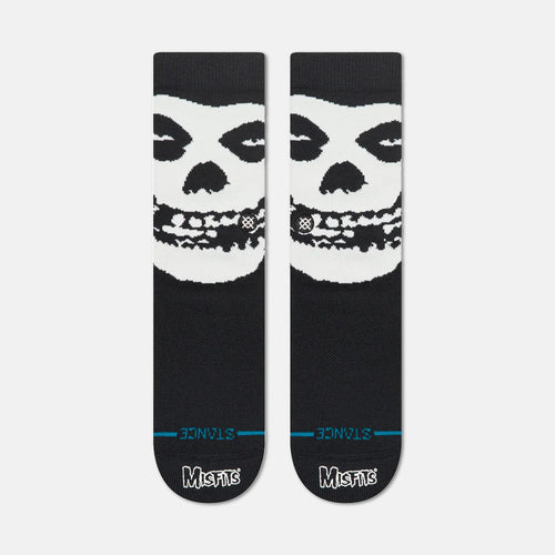 Stance - Beware Crew Socks - Black / White