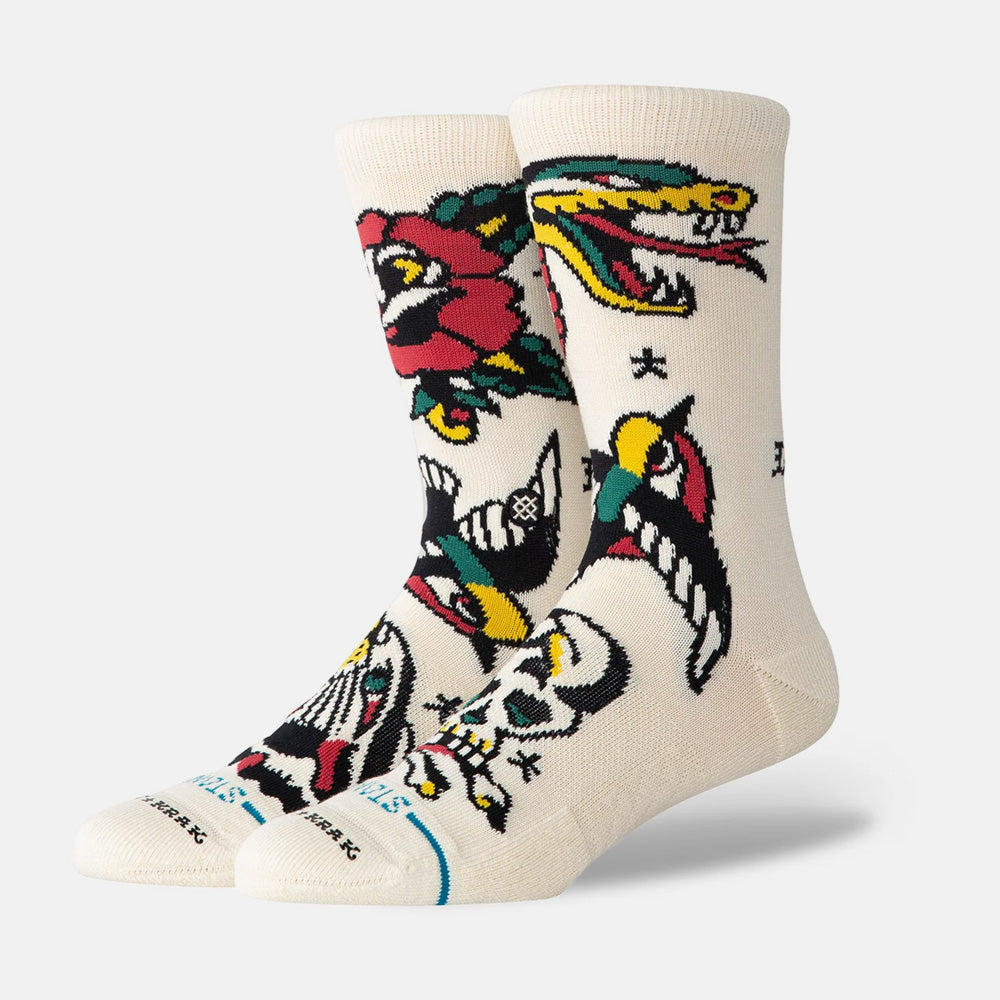 Stance - Flash Crew Socks - Canvas