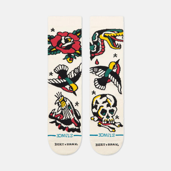 Stance - Flash Crew Socks - Canvas
