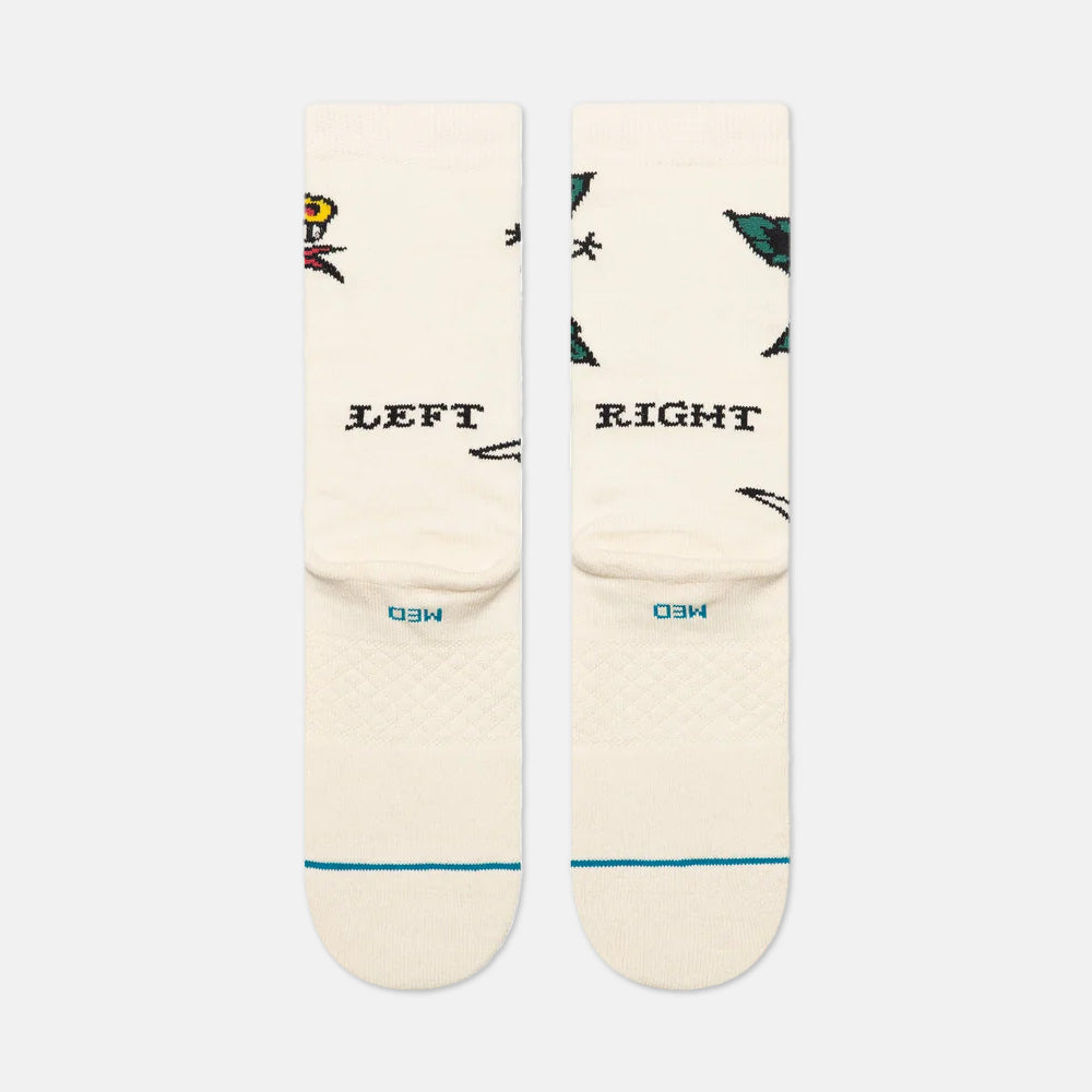 Stance - Flash Crew Socks - Canvas