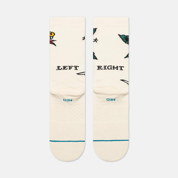 Stance - Flash Crew Socks - Canvas