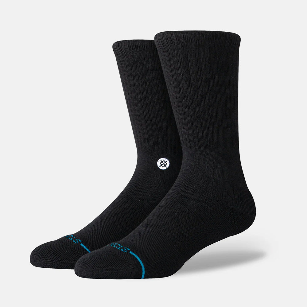 Stance - Icon (3 pack) Crew Socks - Black