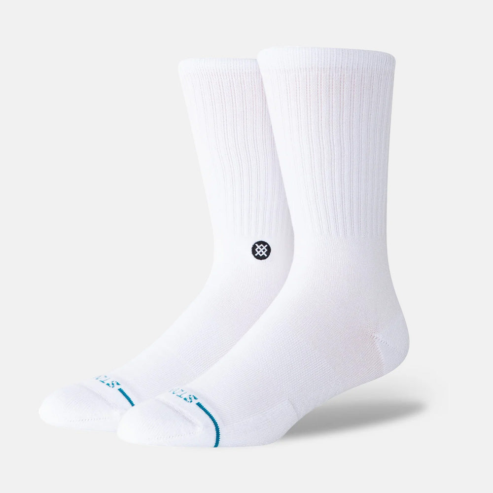 Stance - Icon Crew Socks - White